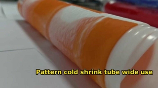 The pattern cold shrink tubing wide use in the industry field 