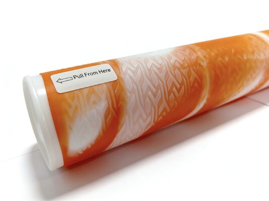 Orange Tube cold shrinking with stripe pattern easy for use 