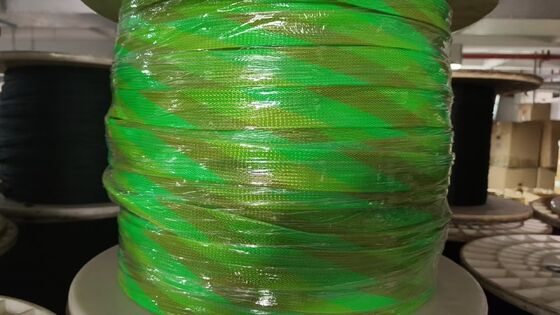 Flame Retardant PET Braided Sleeve Abrasion Resistant and Acid-Alkali Resistant for Wire Protection