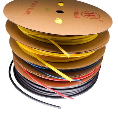 Electrical Insulation Thin Wall Heat Shrink Tubing Dielectric Strength 600kV/Mm-35KV/Mm