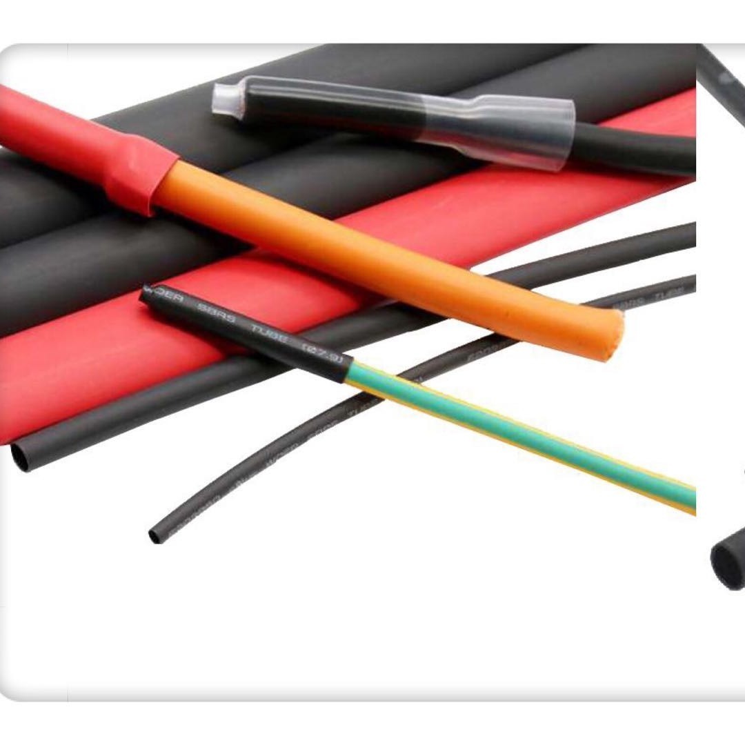 6.4mm Dual Wall Heat Shrink Tube 3 To 1 , ASTM D876 Flame Retardant