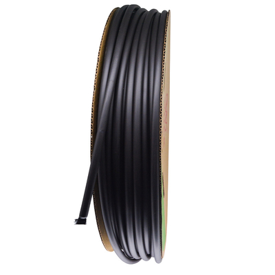 WOER Black Temperature-Resistant PVC Heat Shrink Tubing - 125℃ Temperature Resistance 2:1 Shrink Ratio Manufacturer Direct Sale