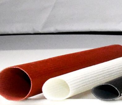 Good price Silicone Resin Coated Fiberglass Sleeving High Temperature Resistance Chemical Resistance Flame Retardant Electrical Insulation Tube online