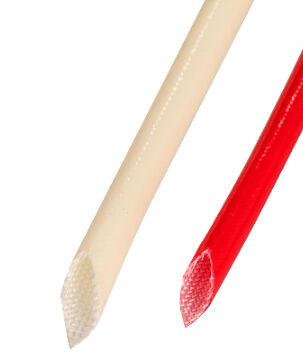 Good price 50mm Width UL94V0 Flammability Heat Resistant Silicone Fiberglass Sleeve for Electrical Wire Protection online
