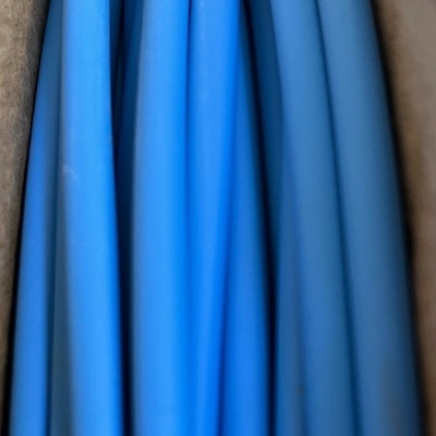 125C Heat Shrink Insulation Tube Blue , 2x Flexible Polyolefin Heat Shrink Tubing